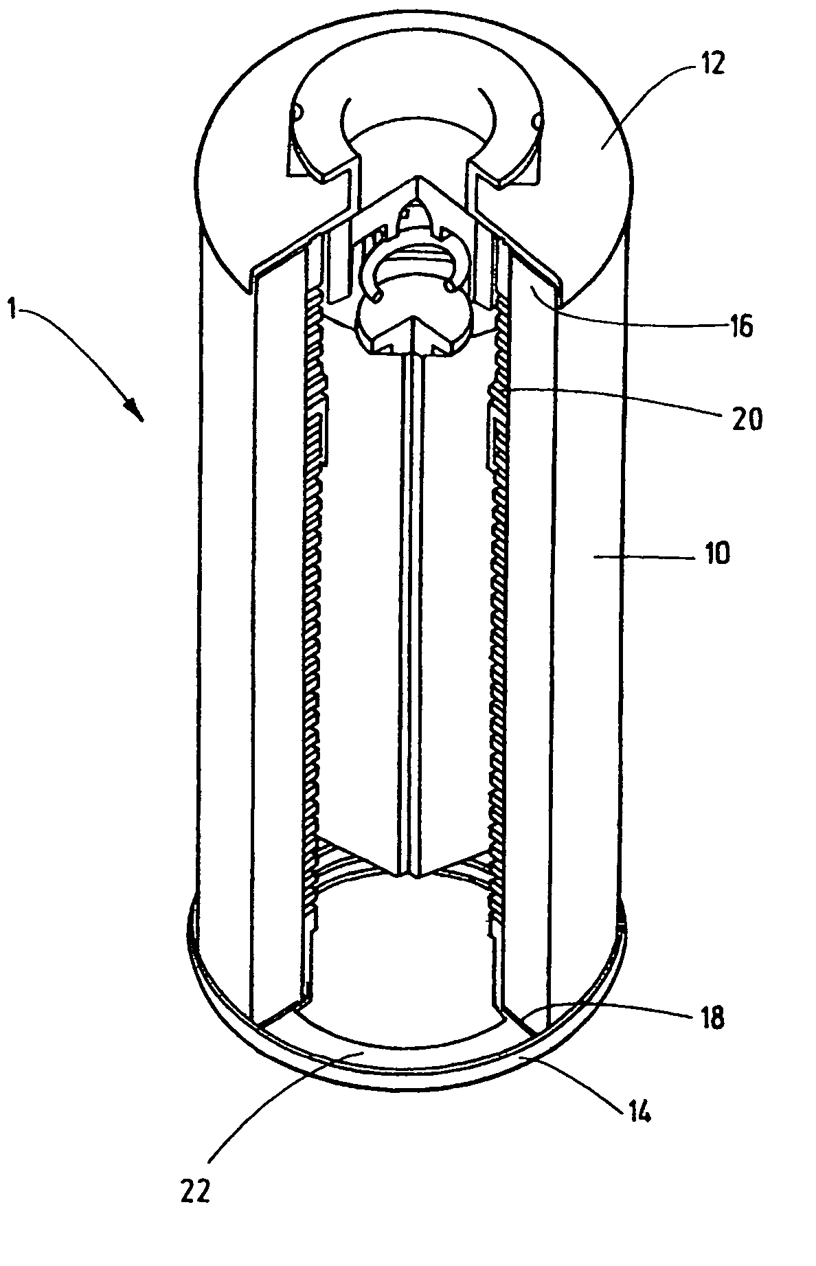 Filter device for purifying fluids