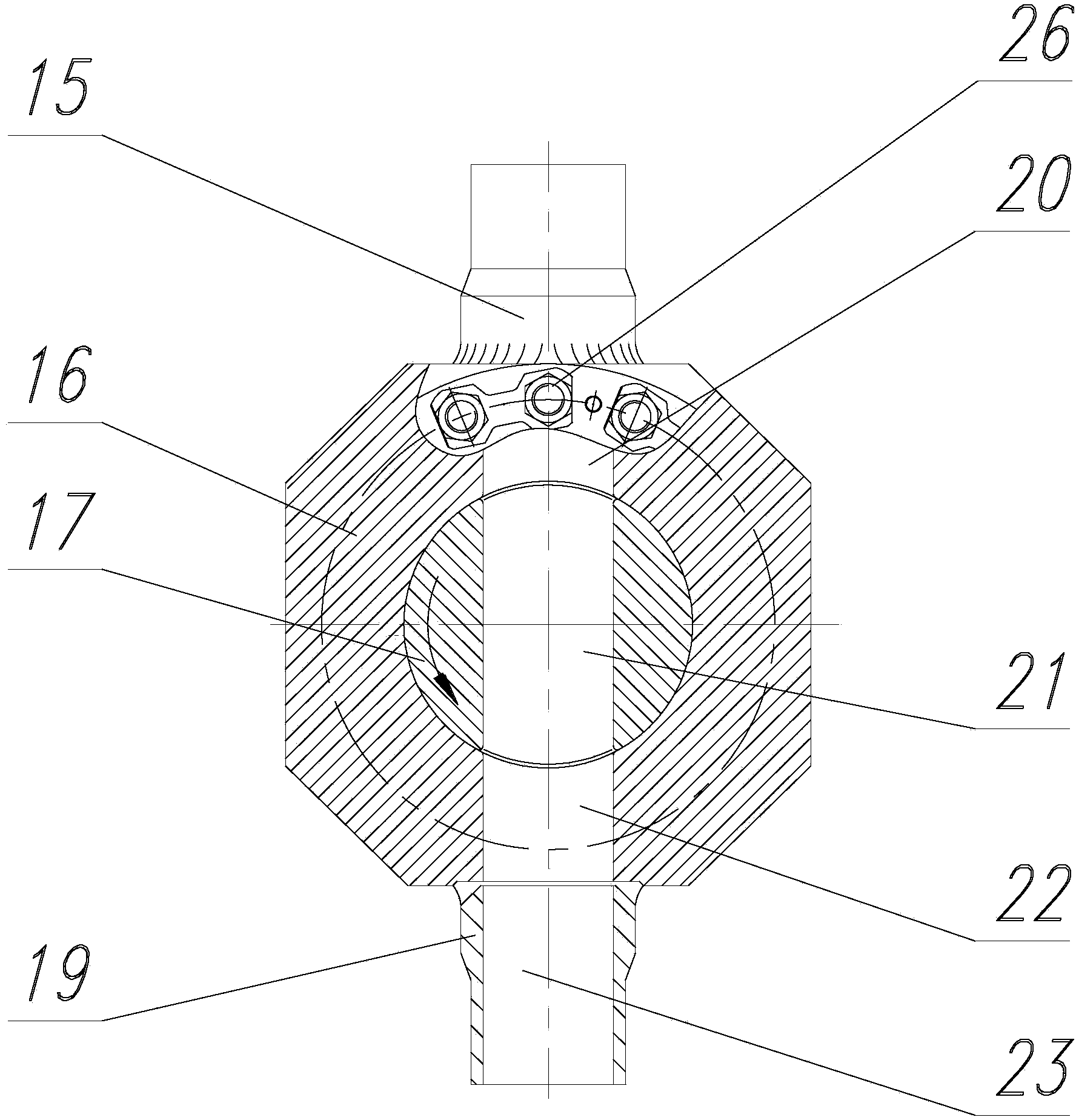 Ball stopper applied to high-temperature gas-cooled reactor