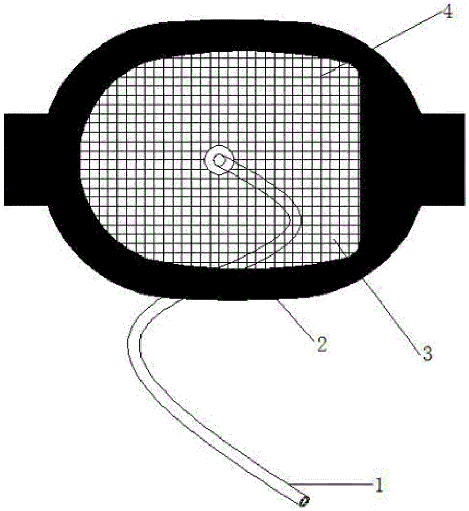 Negative pressure compression patch and application thereof