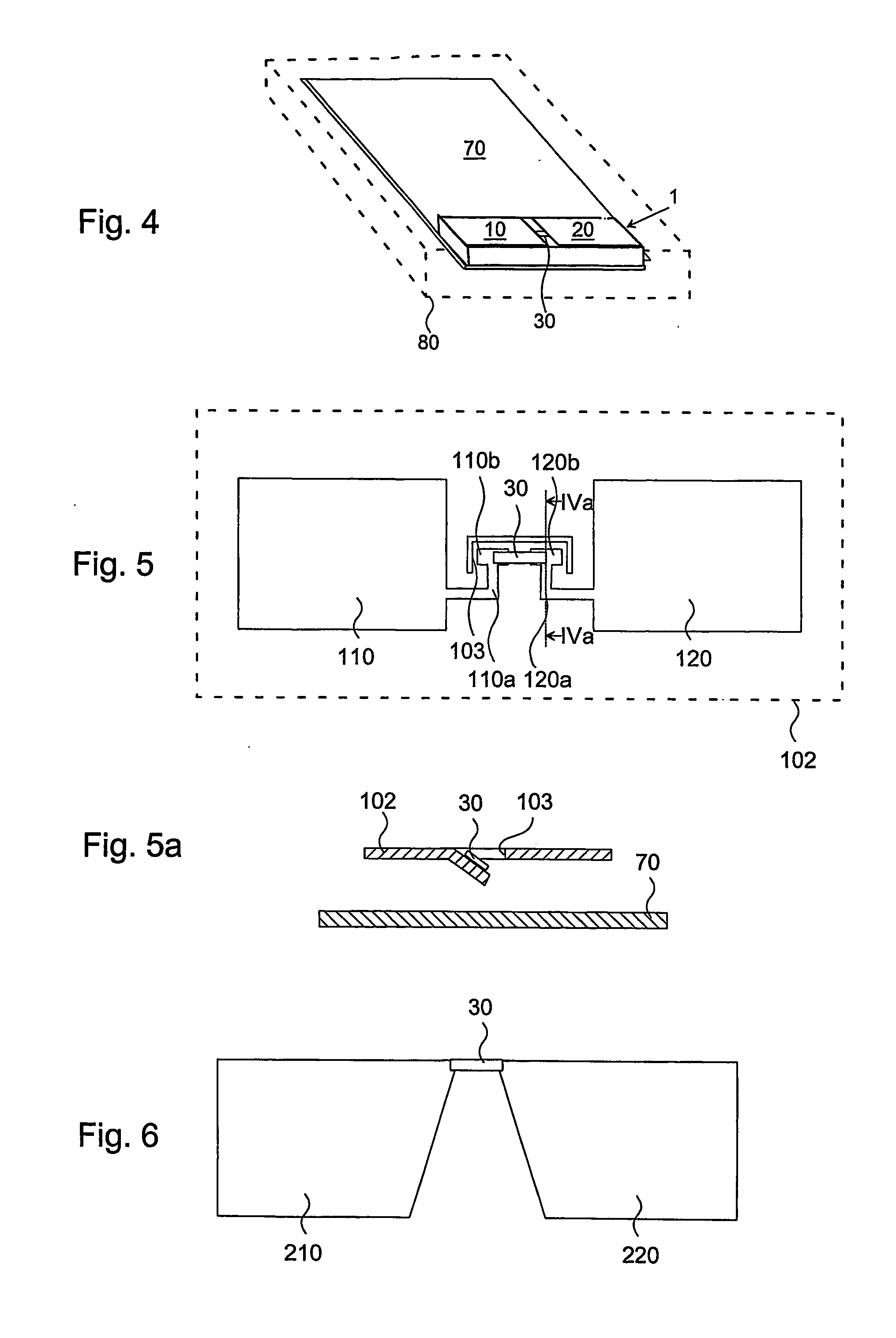 Antenna device and portable radio communication device comprising such an antenna device