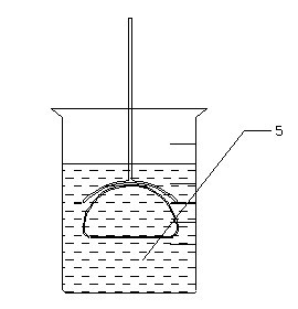 Method for measuring volume of steamed bread
