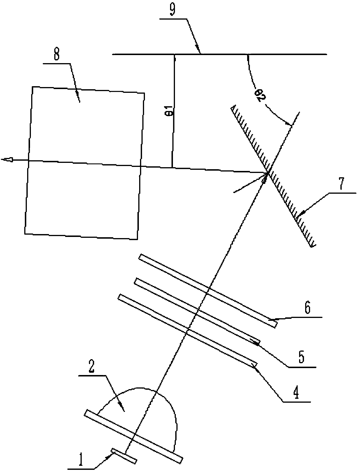 Singlechip LCD projector