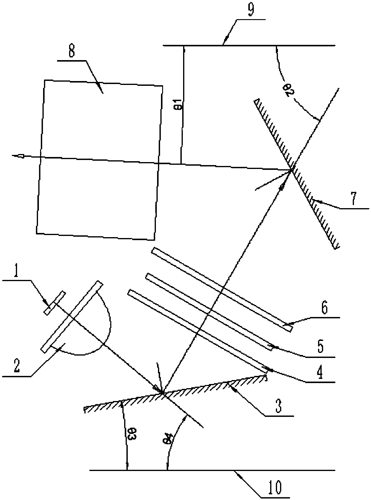 Singlechip LCD projector