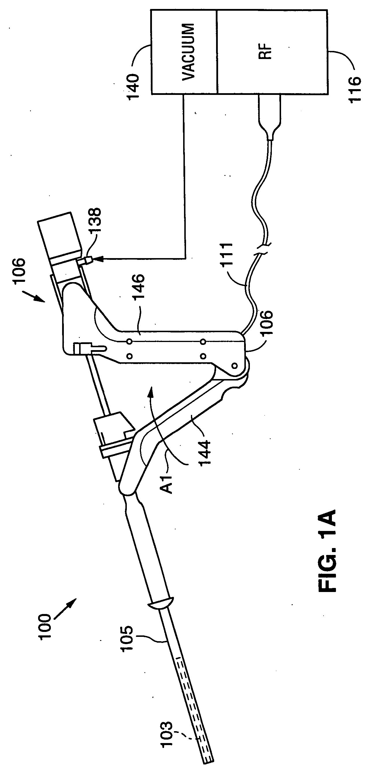 Radio-frequency generator for powering an ablation device