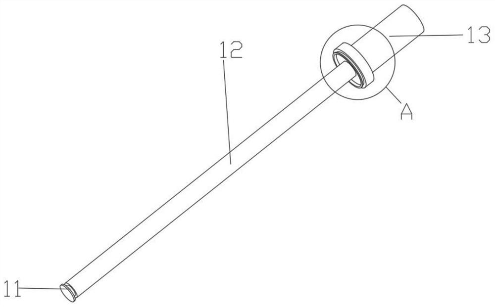 Self-adaptive anchoring device for deformed side slope and construction method of self-adaptive anchoring device