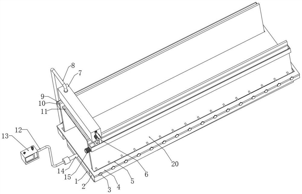 Sand layer silt overload preloading device and method for soft soil foundation