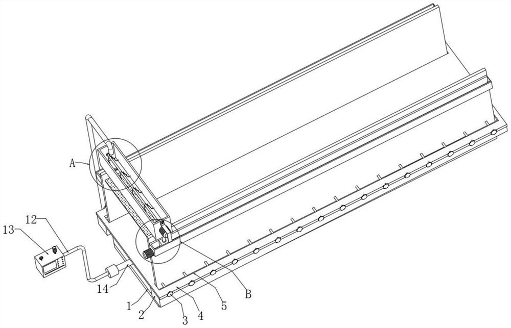 Sand layer silt overload preloading device and method for soft soil foundation