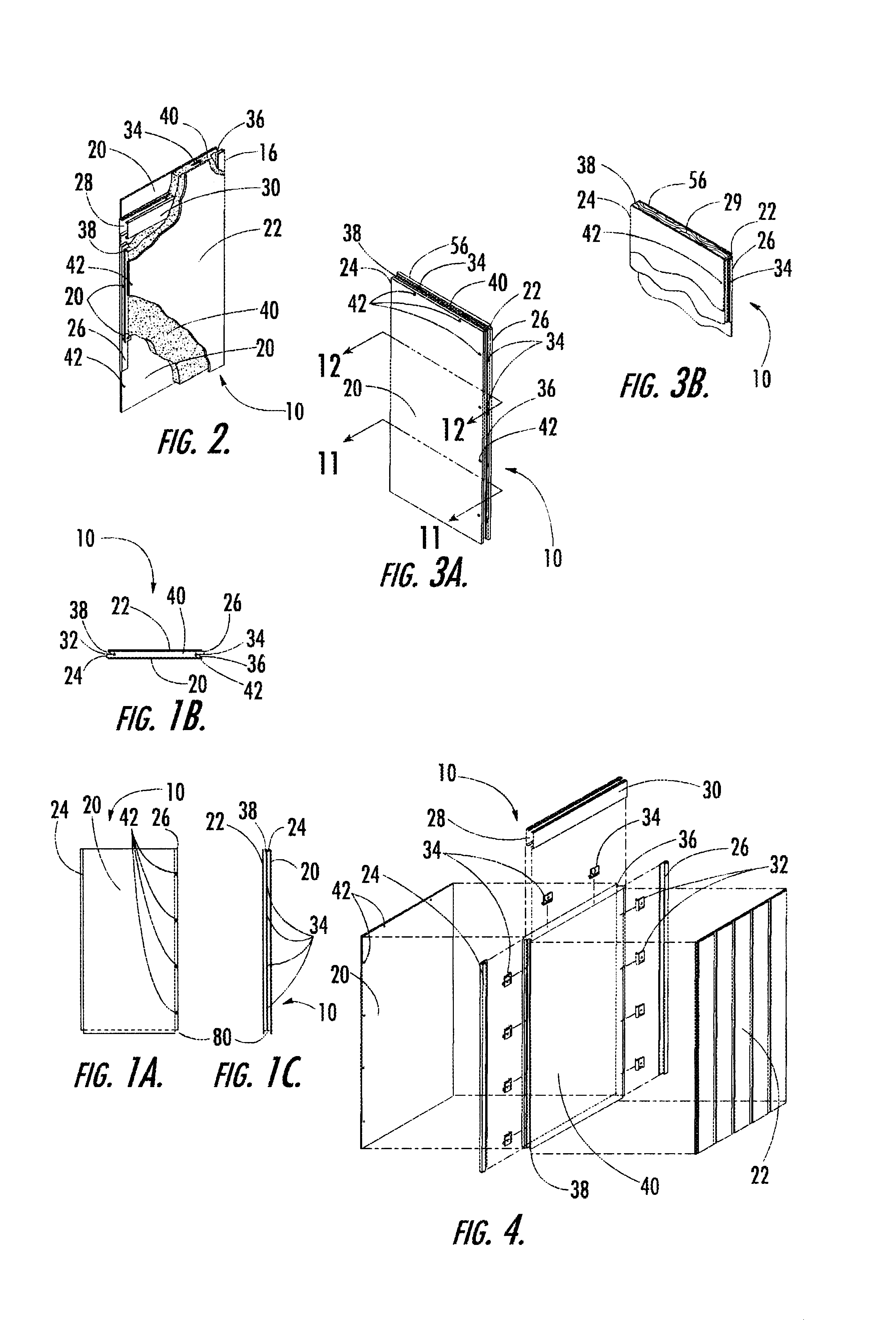 Structural sandwich panels and method of manufacture of structural sandwich panels