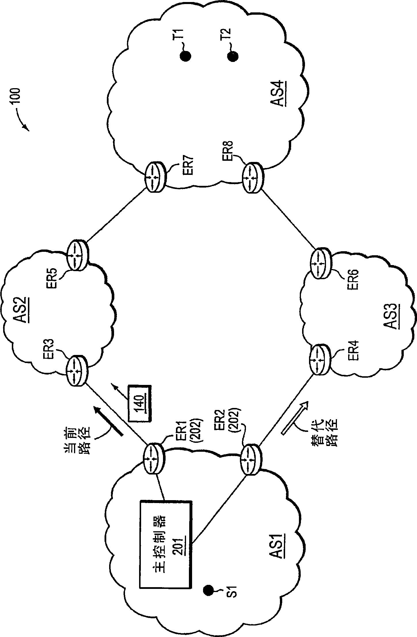 Event triggered traceroute for optimized routing in a computer network
