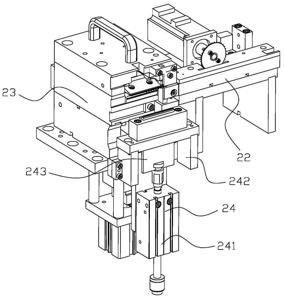 Female header cutting mechanism and method for pin header connecting terminal production