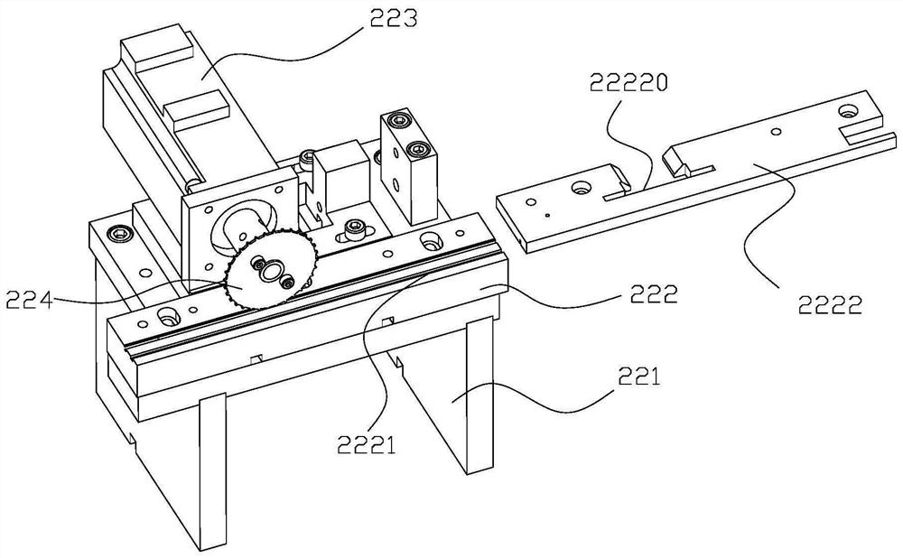 Female header cutting mechanism and method for pin header connecting terminal production