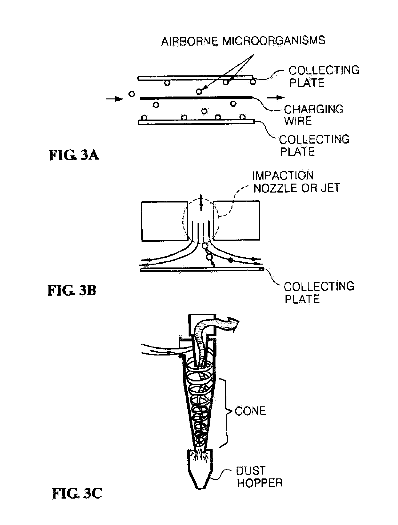 Apparatus for measuring floating microorganisms in a gas phase in real time using a system for dissolving microorganisms and ATP illumination, and method for detecting same