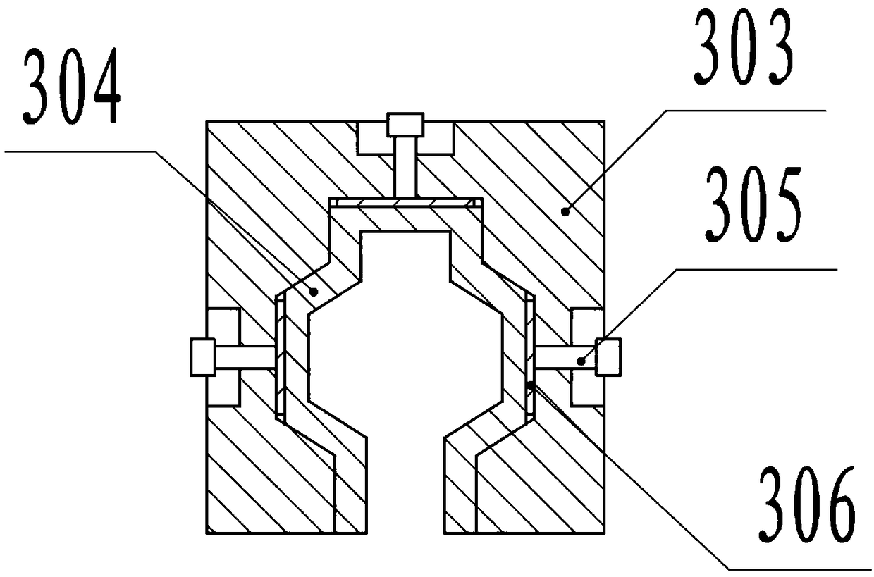 Friction sliding block for high-rise escape device
