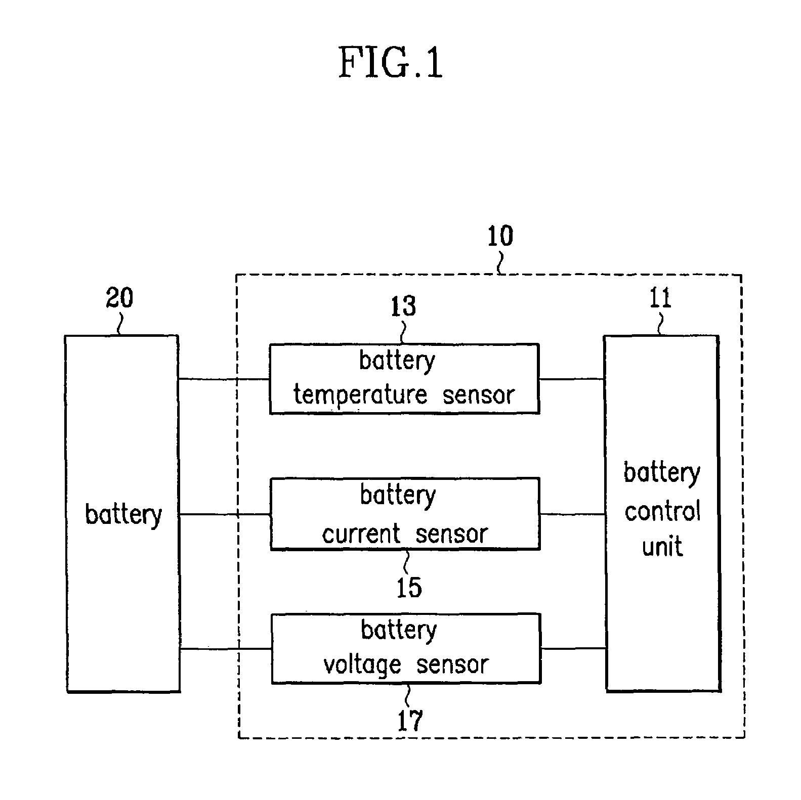 Method and system for calculating available power of a battery