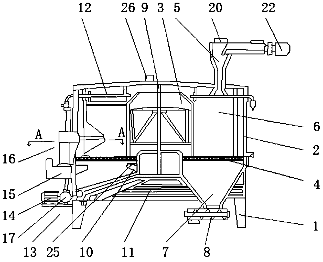 Leaching machine