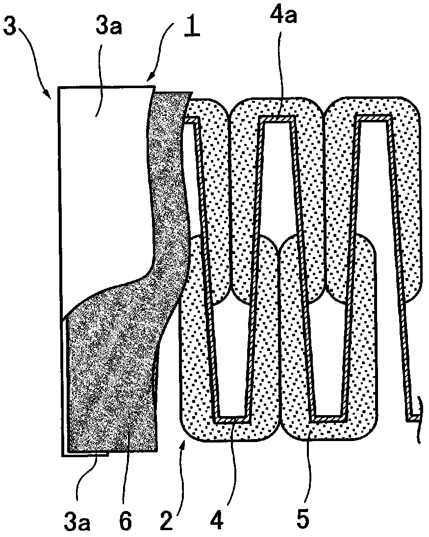 Filter element and double-pleated air filter using same