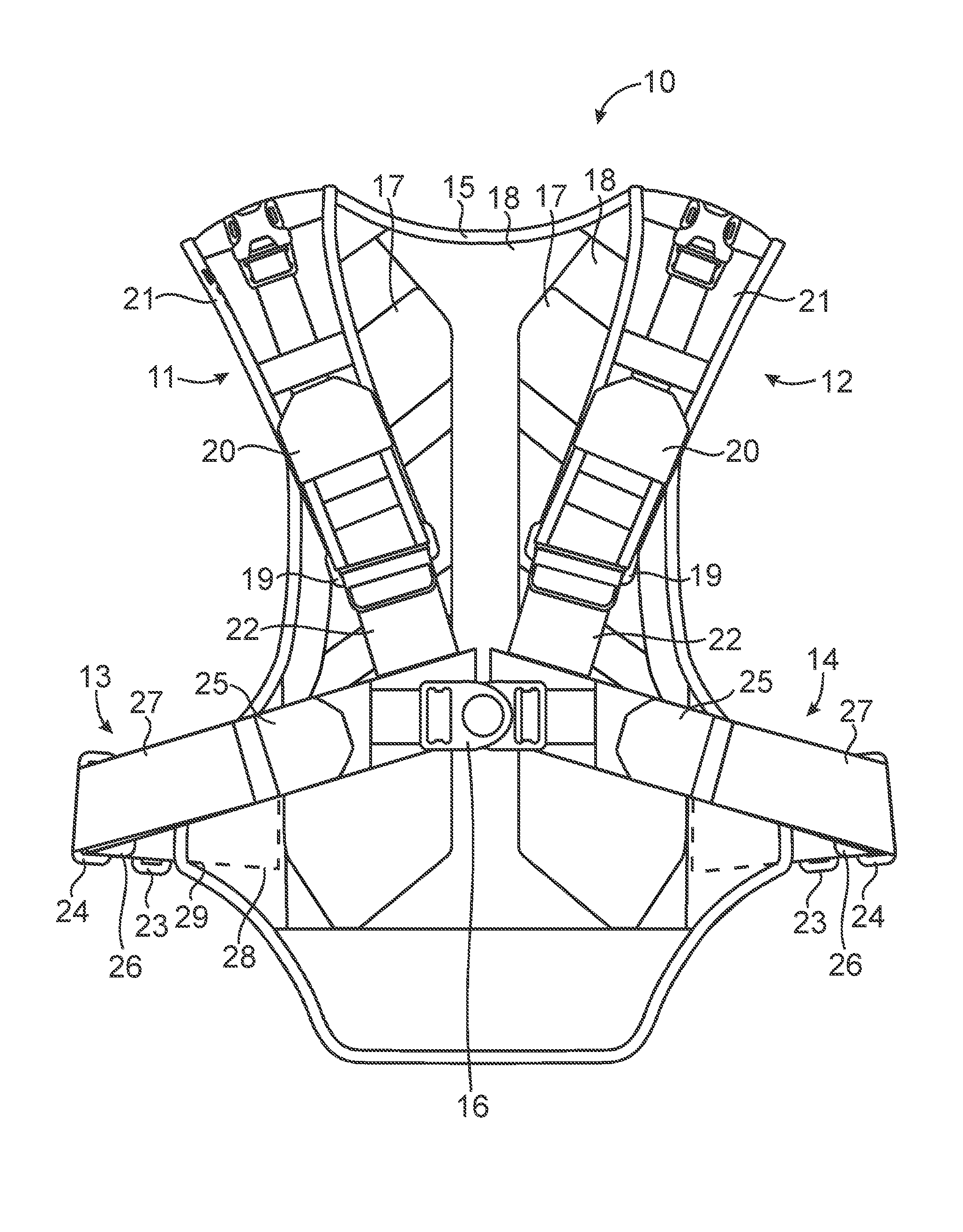 Device for carrying an object