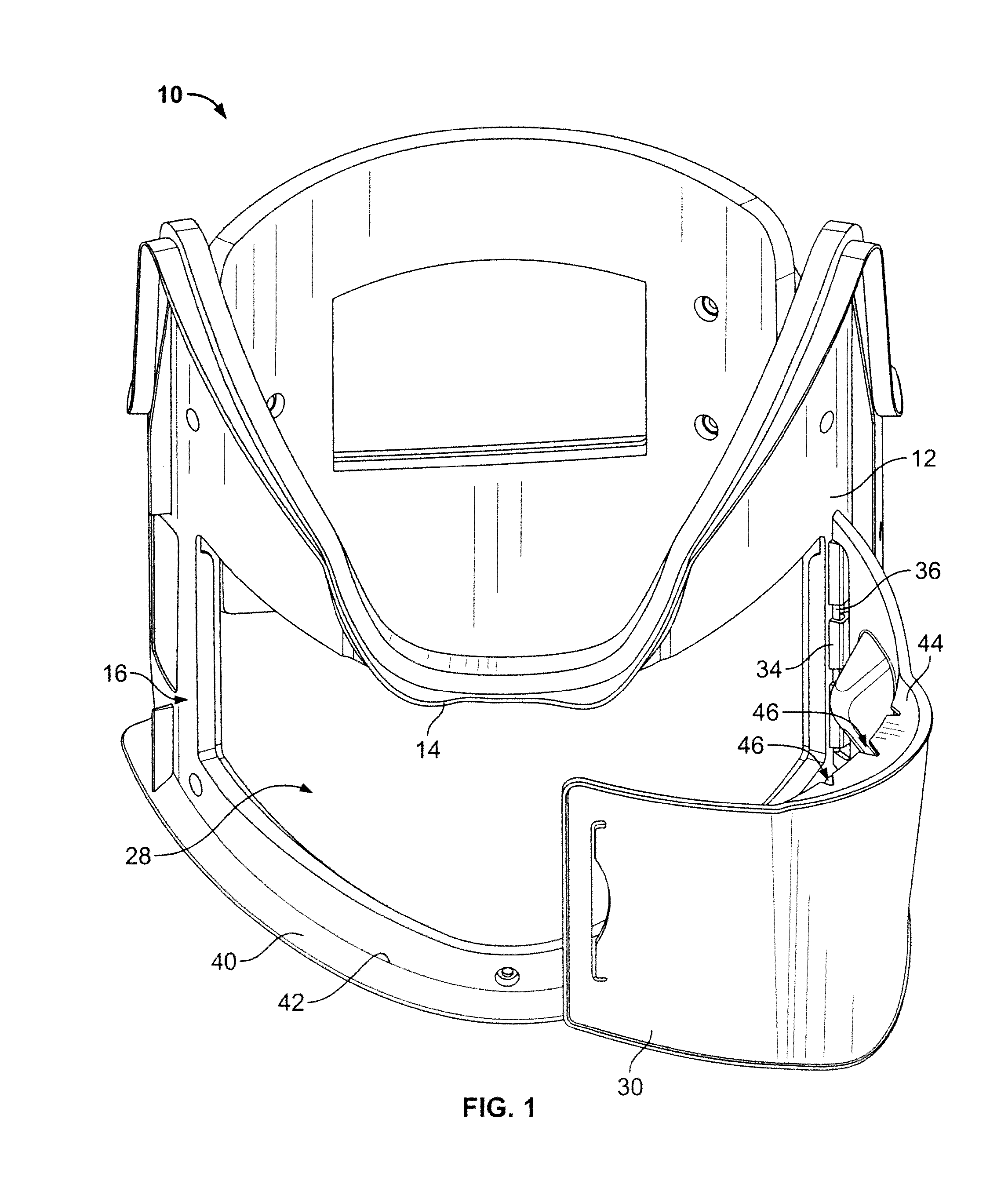 Cervical immobilization collar with arterial cooling elements