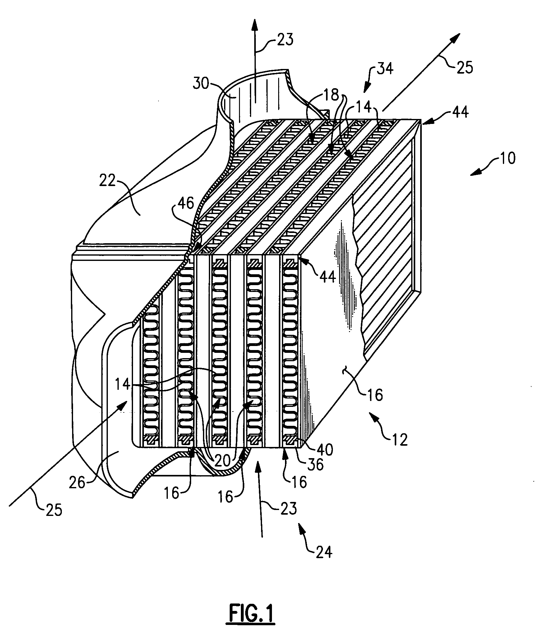 Core assembly with deformation preventing features