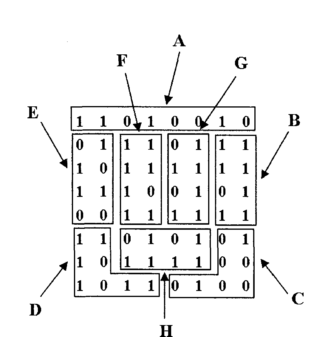 Two-dimension code structure and decoding method for movable robot