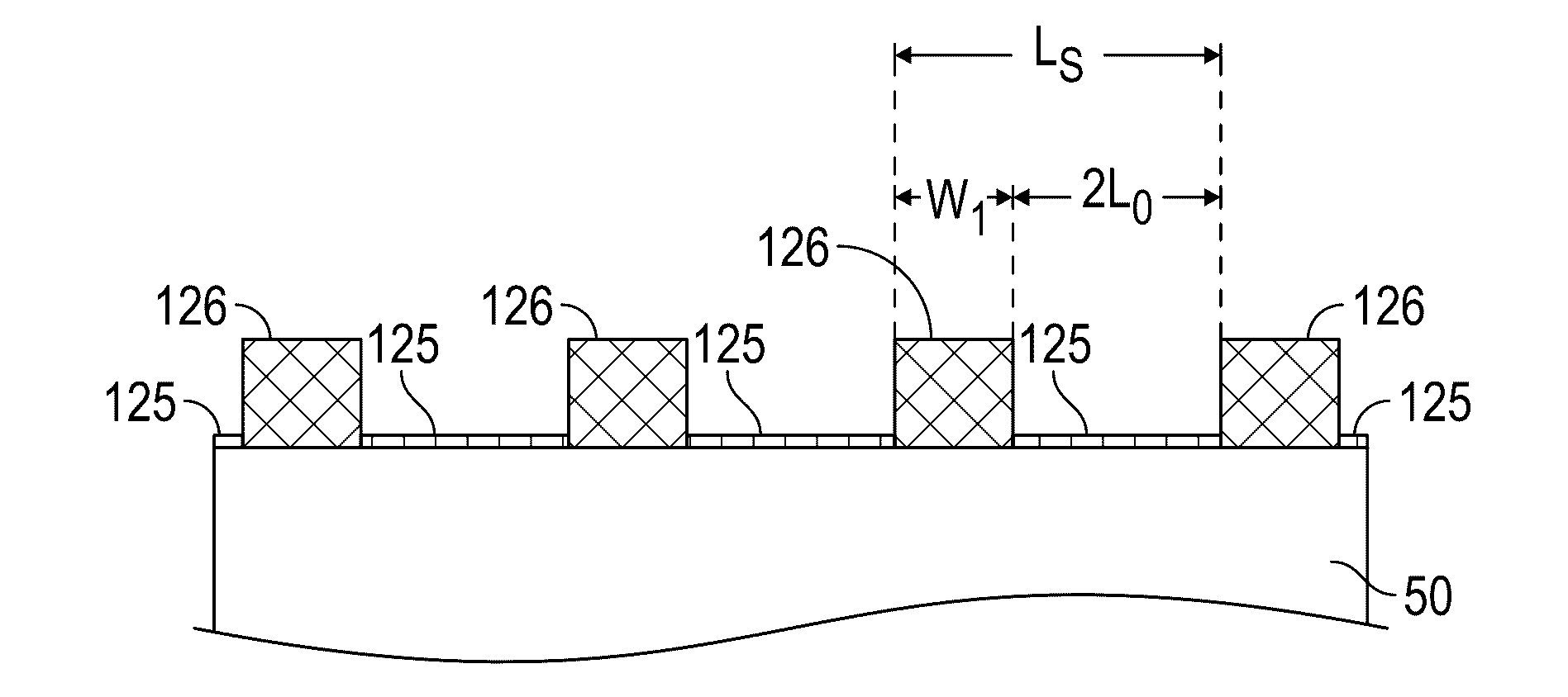 Method for directed self-assembly (DSA) of a block copolymer (BCP) using a topographic pattern