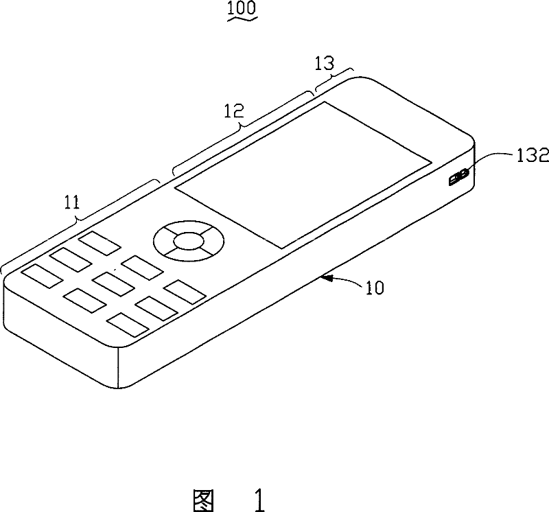 Loudspeaker box structure and mobile electronic equipments adopting the same