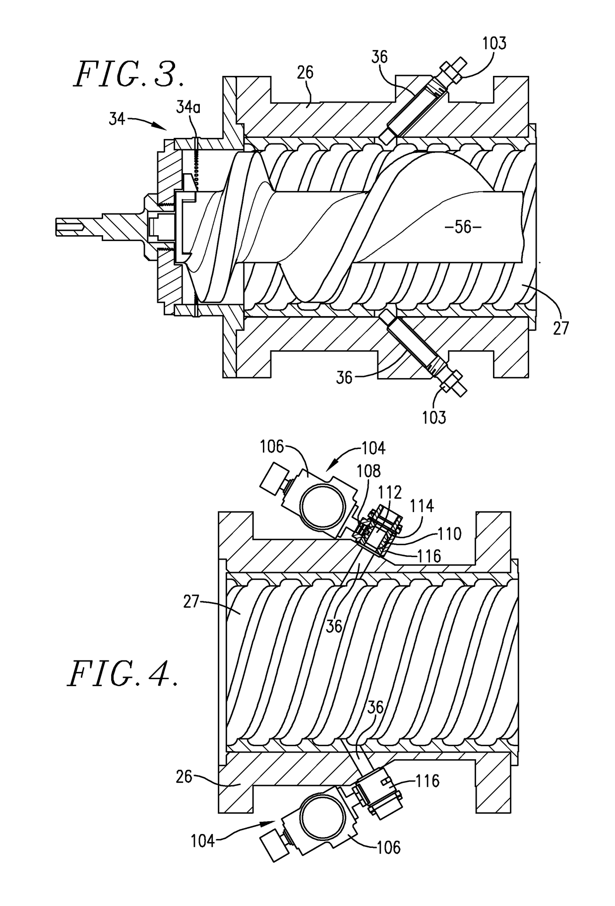 Method and apparatus for extrusion processing of high fiber content foods