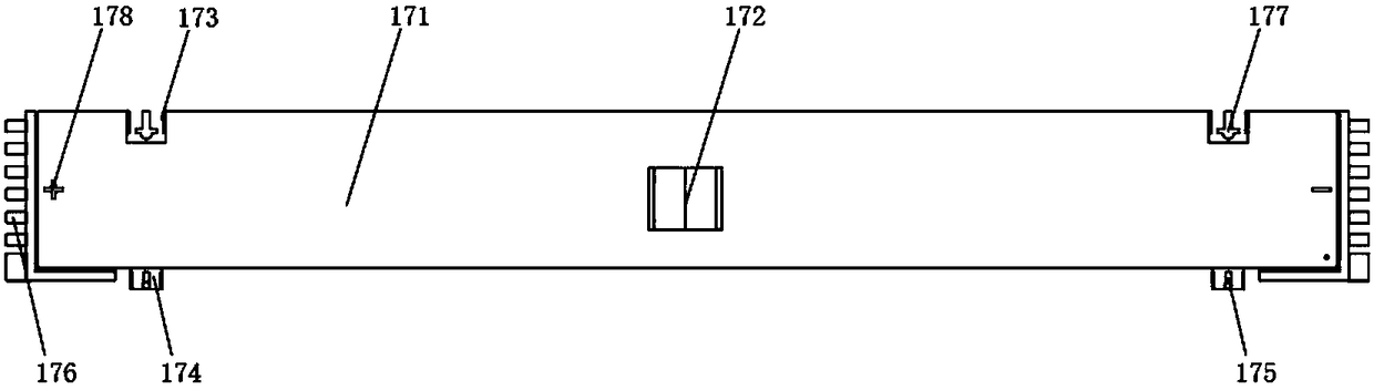 Battery sealing and cooling device for electric fire truck