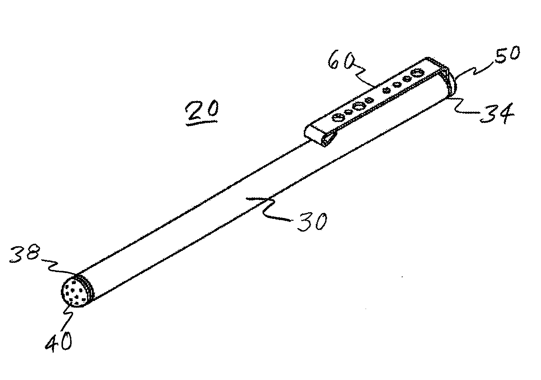 Measurement of signal generated by contact of input device with surface