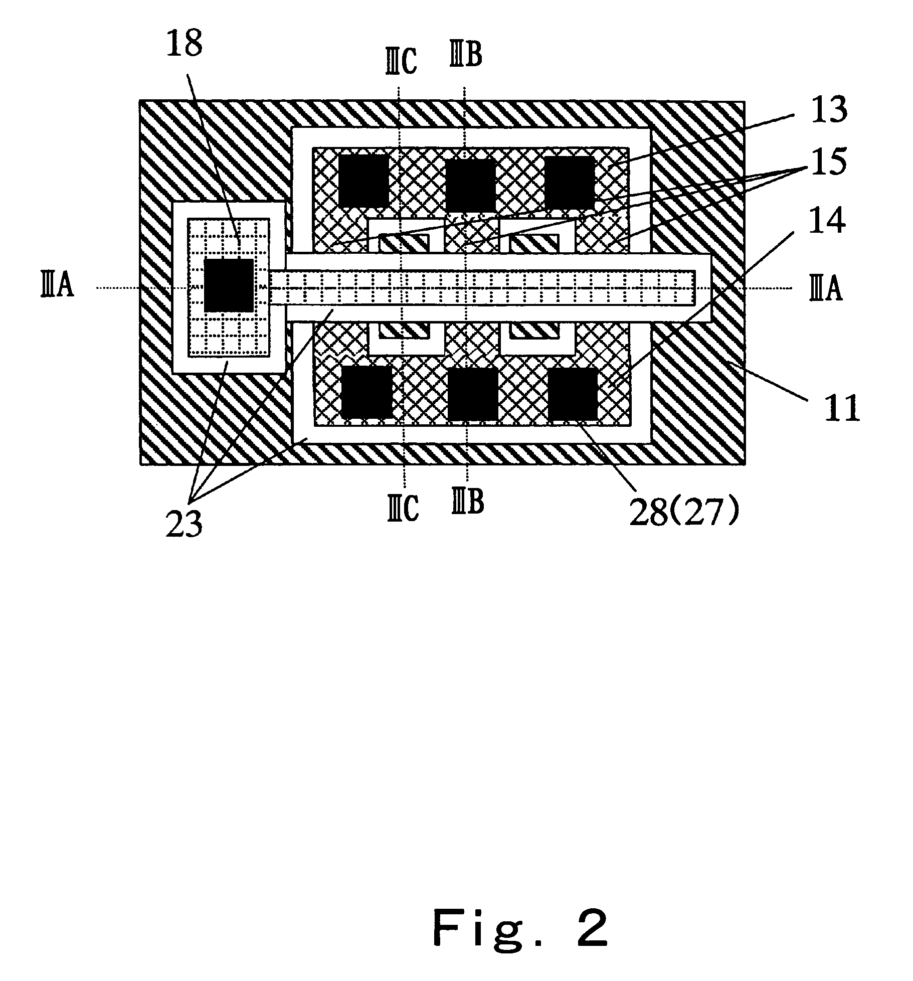 Strained channel finFET device