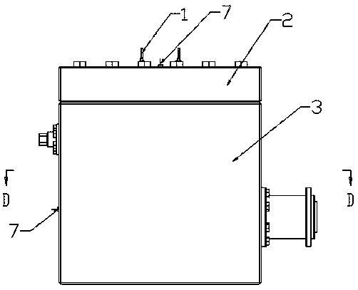 Integral gas heating device