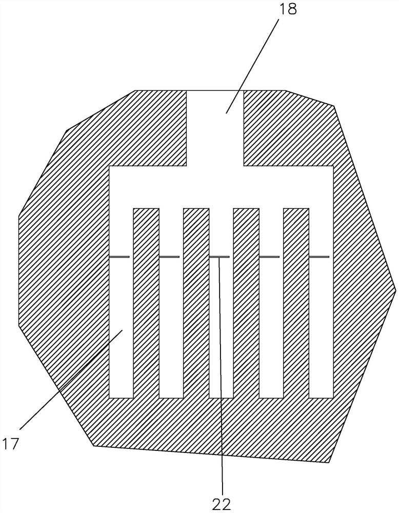 Distributed centralized vacuum discharge and sewage system with main power unit and multiple auxiliary units