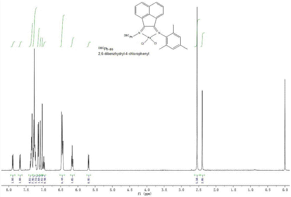 Large steric hindrance ligand Pd complex catalyst as well as preparation method and application thereof