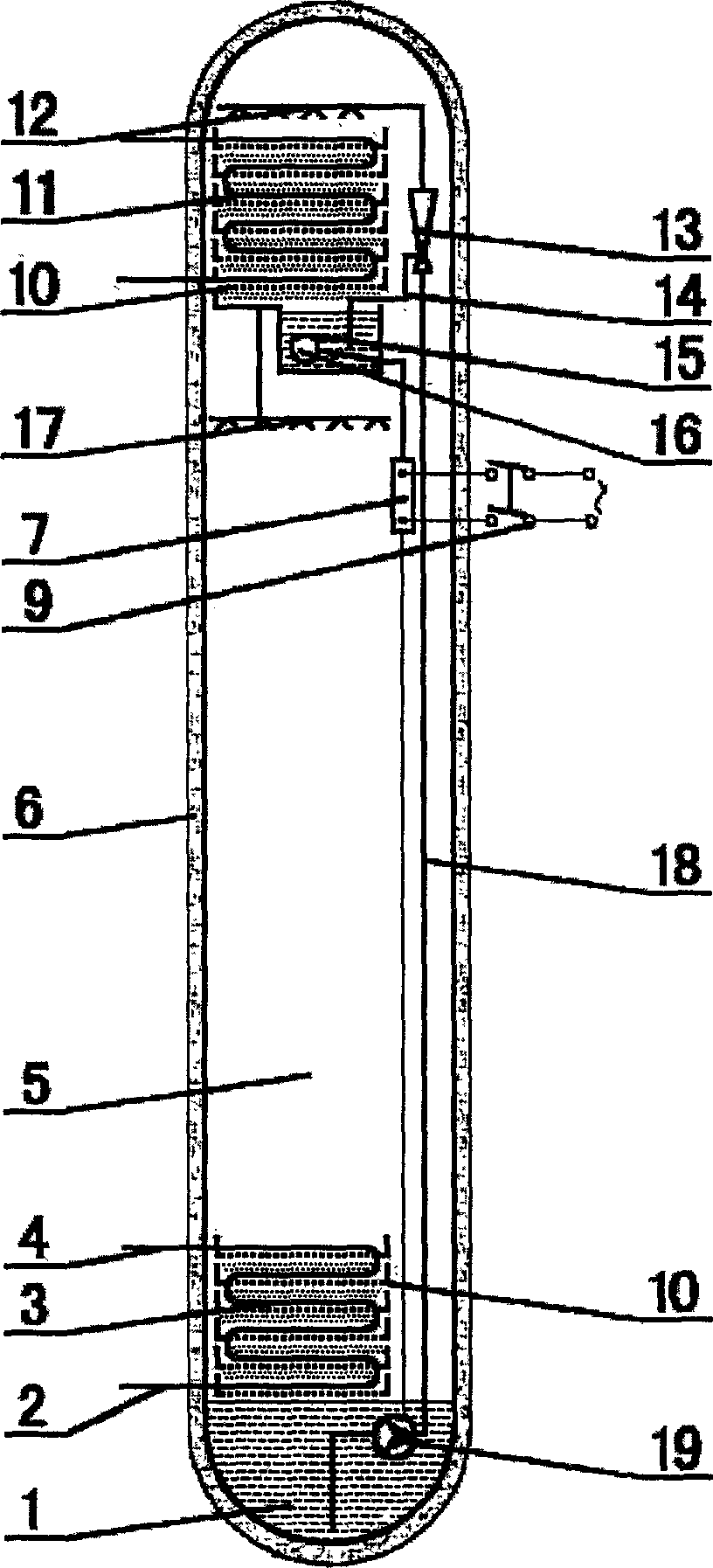 Two-way heat transfer heat pipe