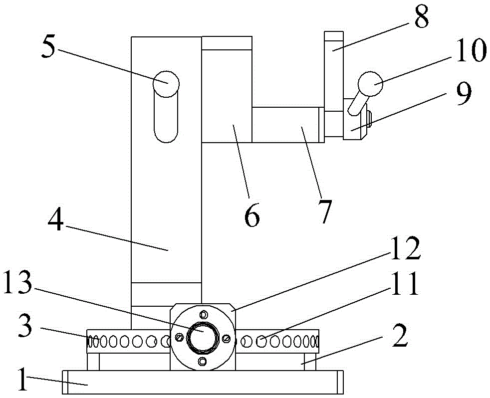 Drawing type positioning and clamping tool
