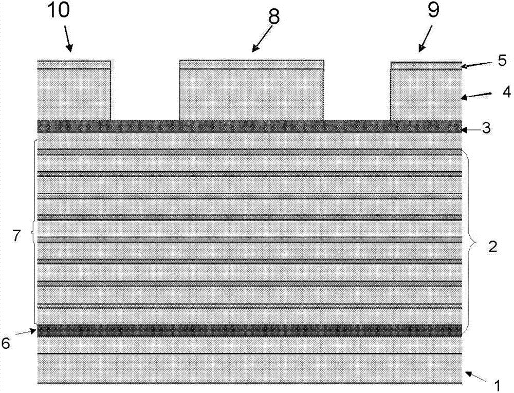 Edge-emitting crystal laser with circular spot output and low divergence angle and composite waveguide device