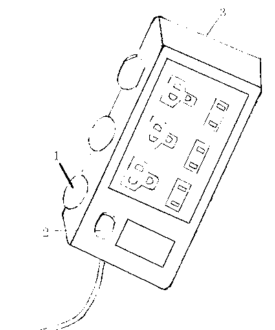 Adsorption-type power strip