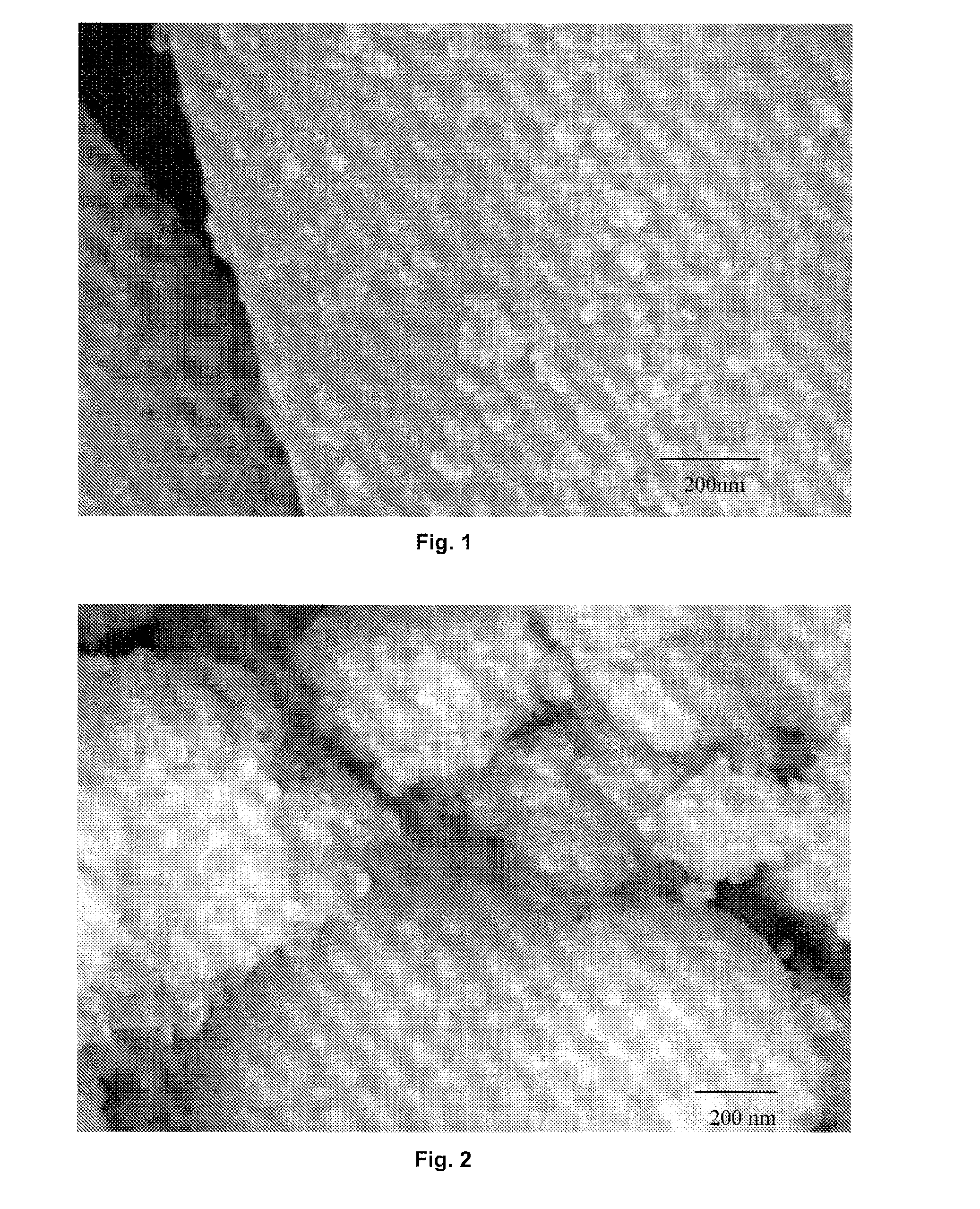 Method for the dry dispersion of nanoparticles and the production of hierarchical structures and coatings