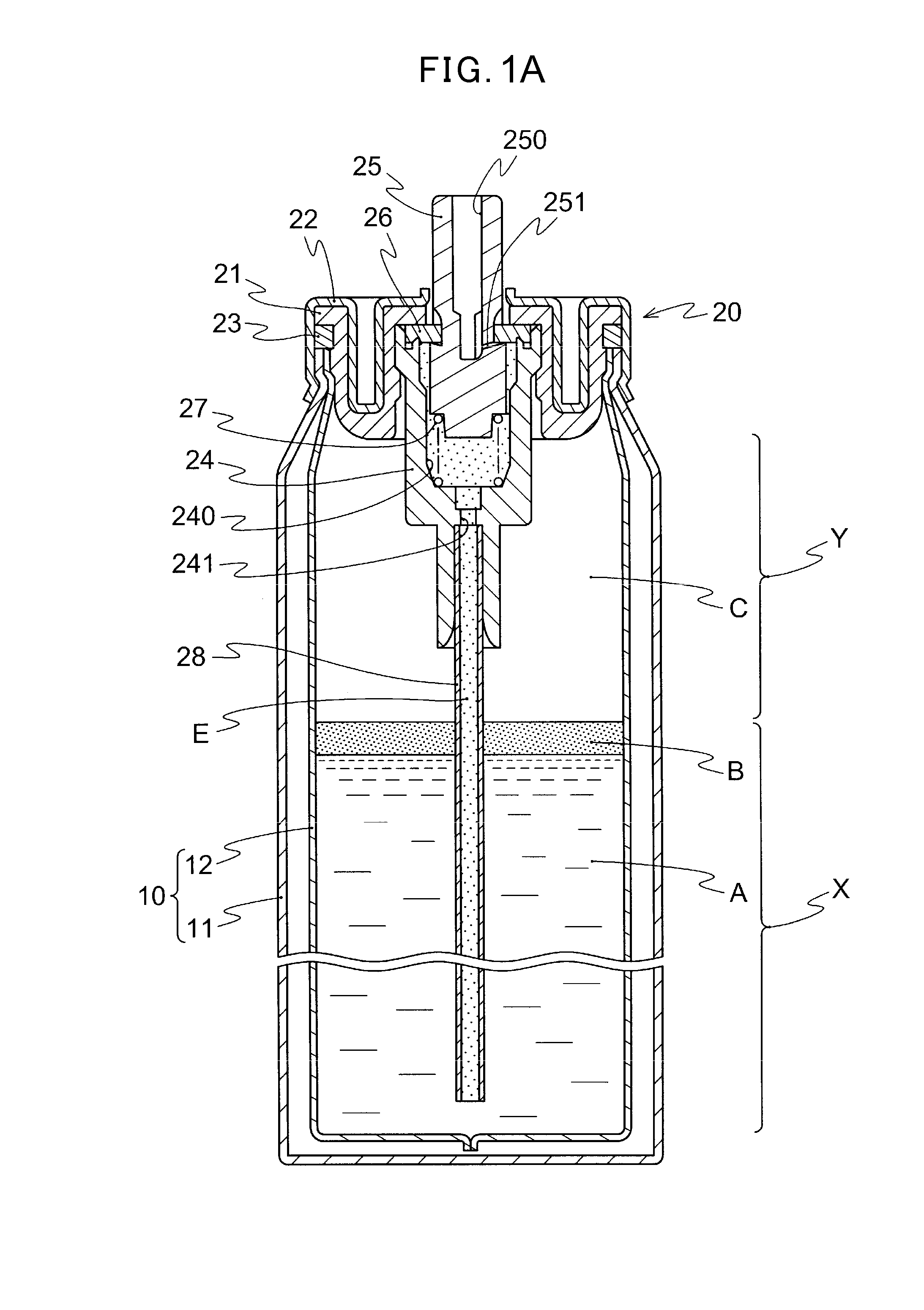 Aerosol product and method for manufacturing same