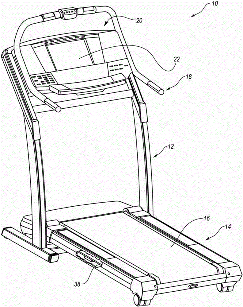 Devices and methods for determining the weight of a treadmill user