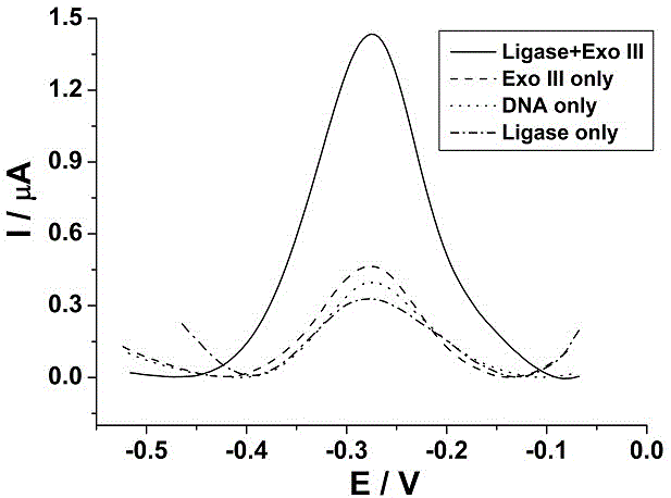 Bioelectrochemical sensor for detecting thrombin and its preparation method and application