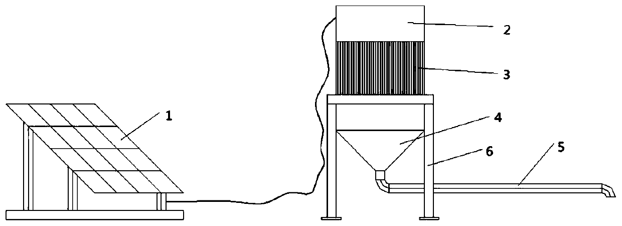 Condenser drip irrigation system for urban afforestation and control system thereof