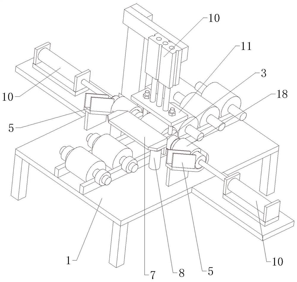 Automatic press-fitting equipment for motor rotor bearings