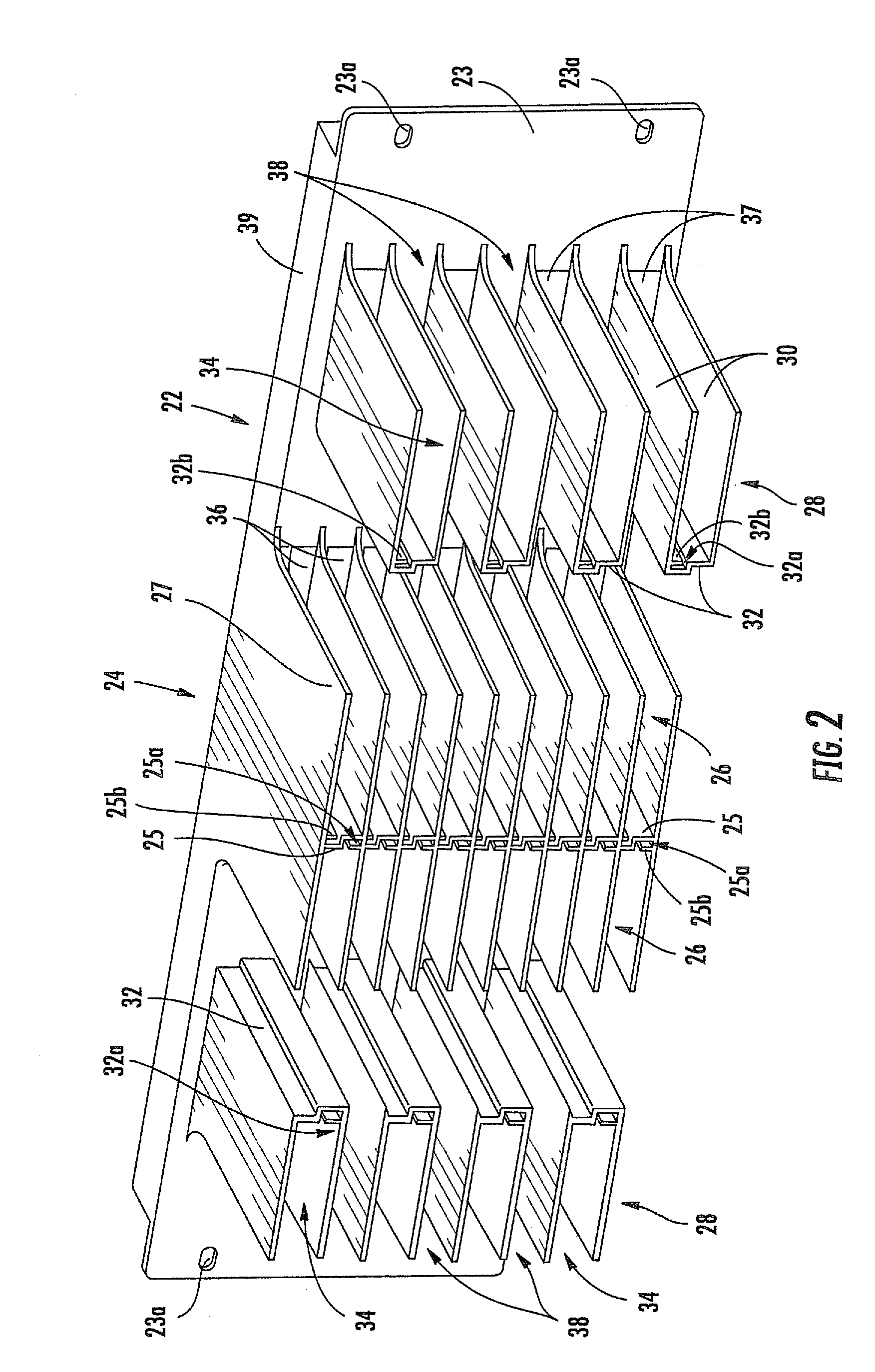 Telecommunications patching system with patching modules