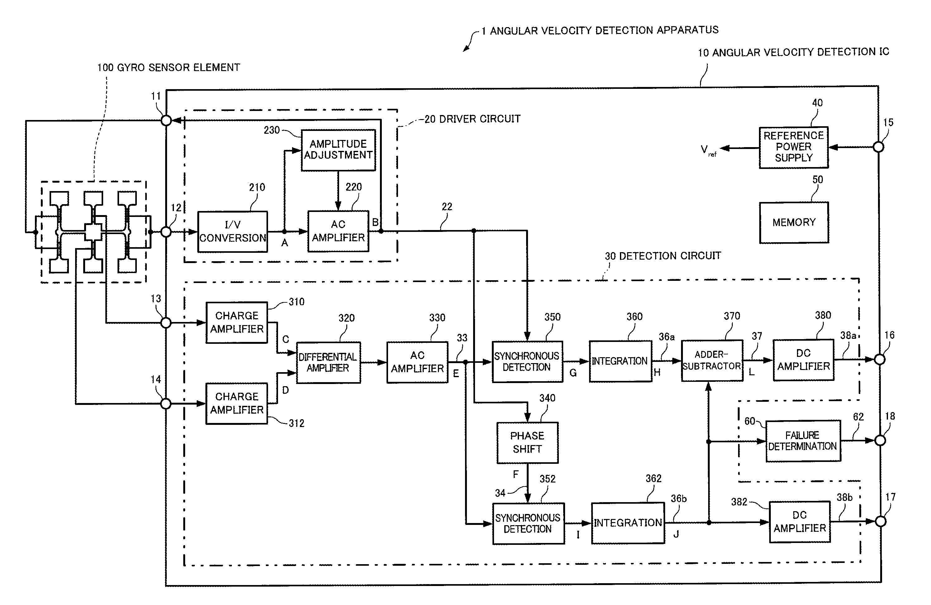 Angular velocity detection apparatus and electronic instrument