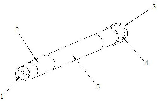 Rectal administration device for general internal medicine department