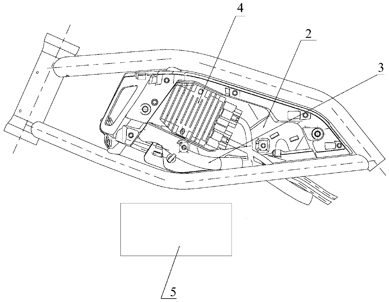 Motorcycle and frame thereof