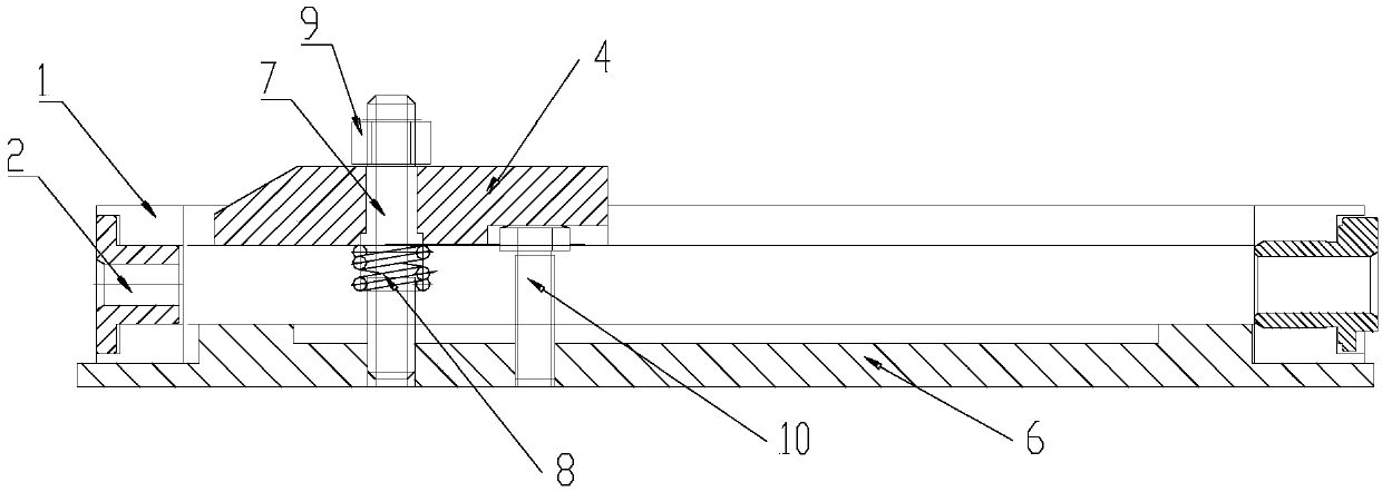 Cylindrical part drilling and positioning device