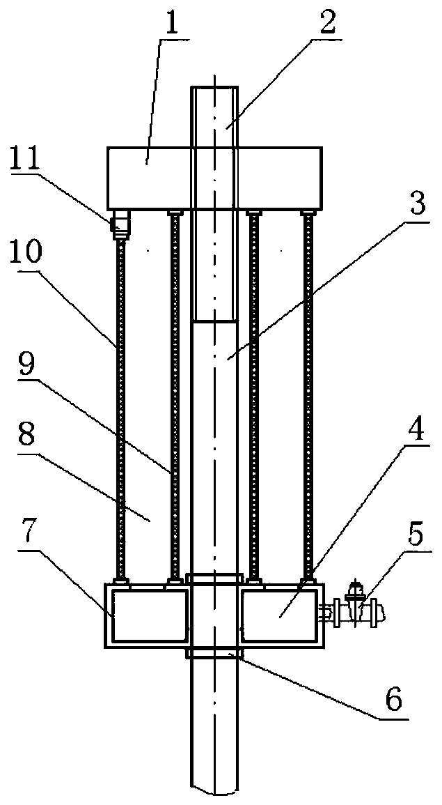 Rotary type ocean tide pumping device