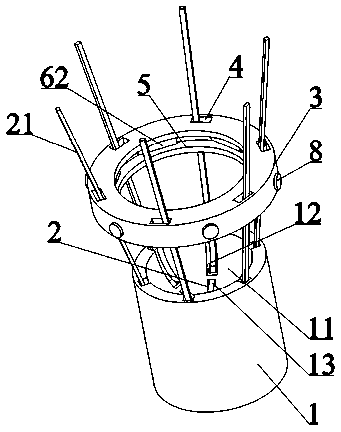 Paper wrapping device of test tube